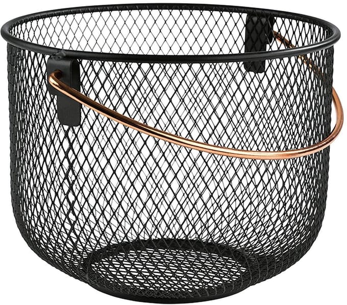 APS Broodmand - Broodkorf - Metaal - Zwart - Ø 21 cm - Vaatwasserbestendig - Breukvast