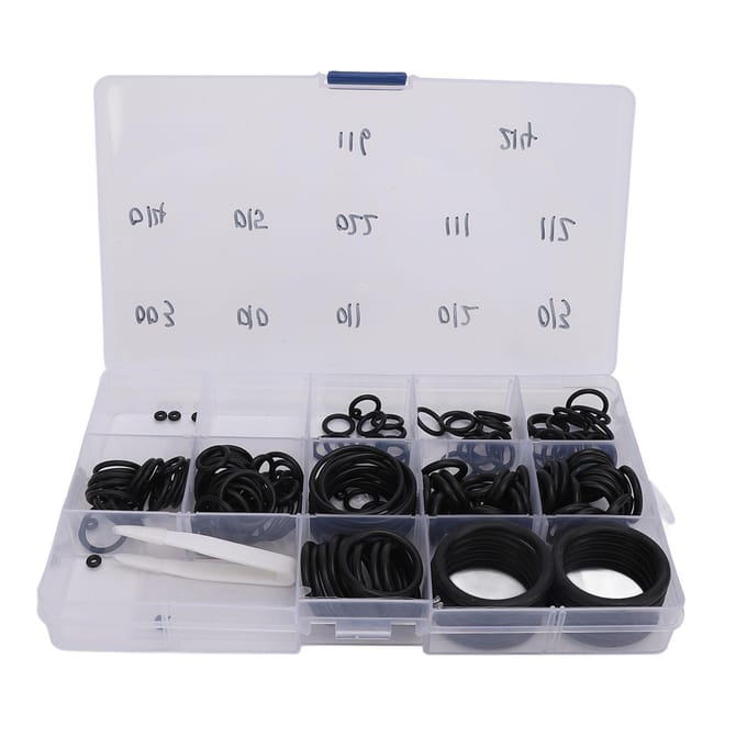170 pièces Joints toriques de plongée Étanchéité efficace Kit pratique de joints toriques de plongée sous-marine pour équipement de plongée white