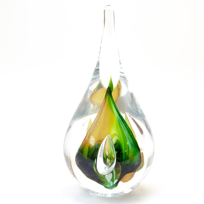 Loranto - Kristal Druppel Klein - Geel Groen - Slaapkamerdecoratie