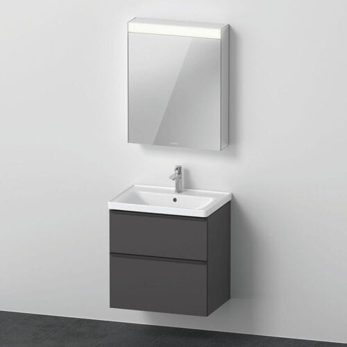 Duravit D-Neo furniture set with mirror cabinet 65 cm DE0115R4949