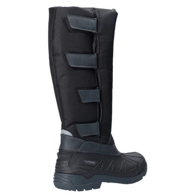 Cotswold Heren Kemble Knee High Wellington Boots (Zwart)