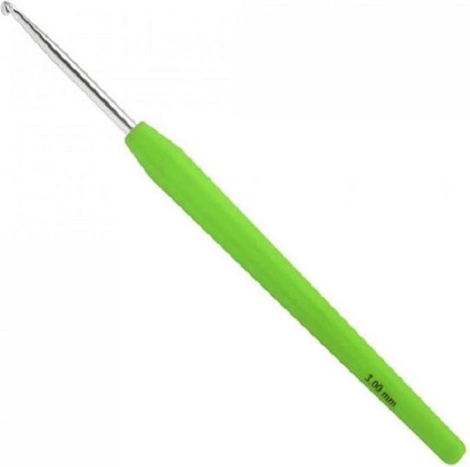 Lana Grossa haaknaald design color softgrip 15 cm 3,0 mm