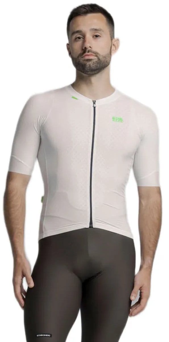 Etxeondo Mira Korte Mouw Wielertrui Wit L Man