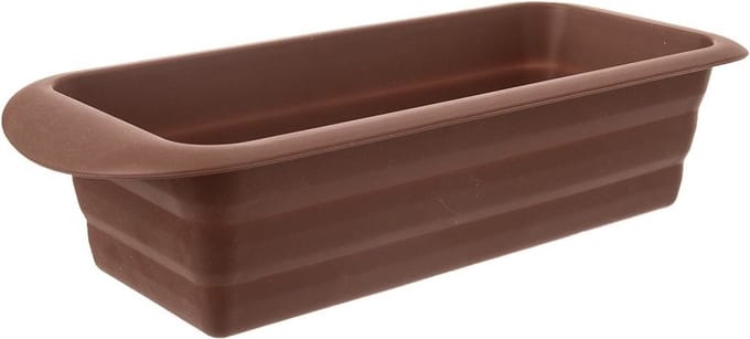 Broodvorm Silicone Bruin SILLINIE 29 cm - Broodpan - Cakevorm - Brood - Broodbakvorm - Bakvorm