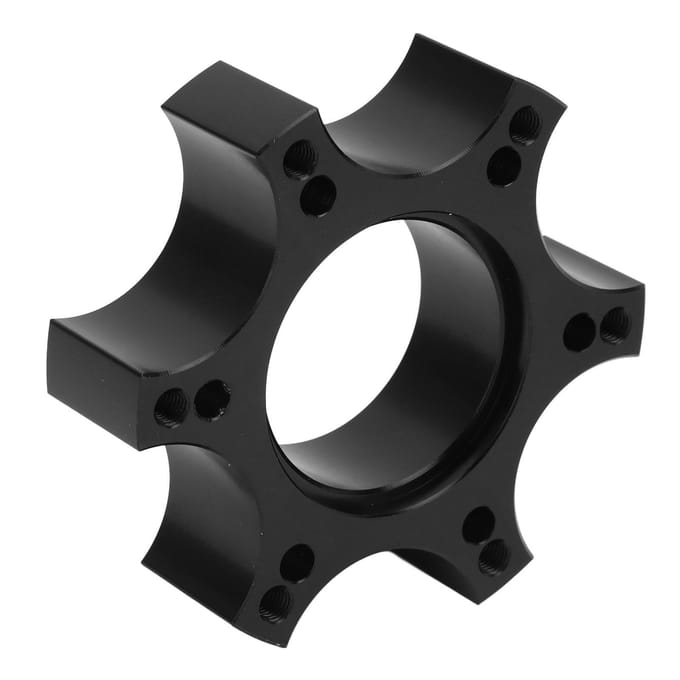 Stuurwiel Adapterplaat Aluminiumlegering 70mm Spacer voor Thrustmaster T300RS met 13-14 Inch Stuurwiel black