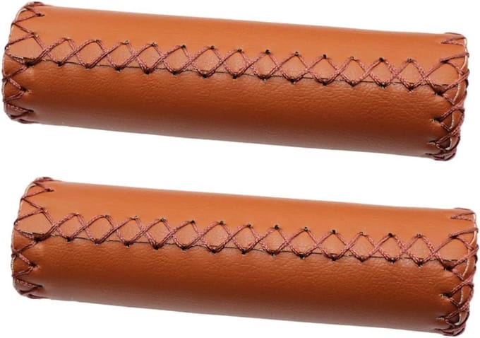 Fiets Handgrepen - Schuim Grepen - Comfortabel Fietsen - Ergonomisch Ontwerp - 16 cm Lengte - Zwart