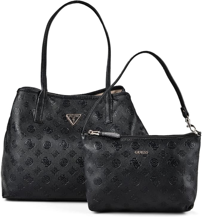 Guess Victtoria 2in1 Tote - Shopper 41 cm (black logo)
