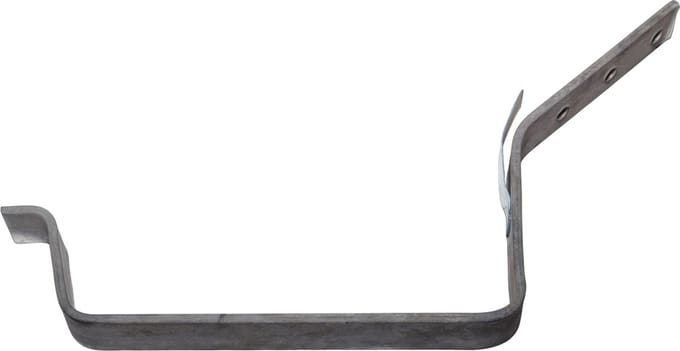 Bakgootbeugel B37 Gegalvaniseerd | 30X5 mm | 45° | Met Lip