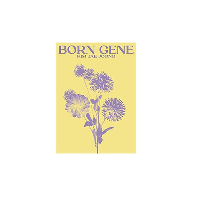 KIM JAE JOONG - 3e Album BORN GENE B VER(BEIGE) gray