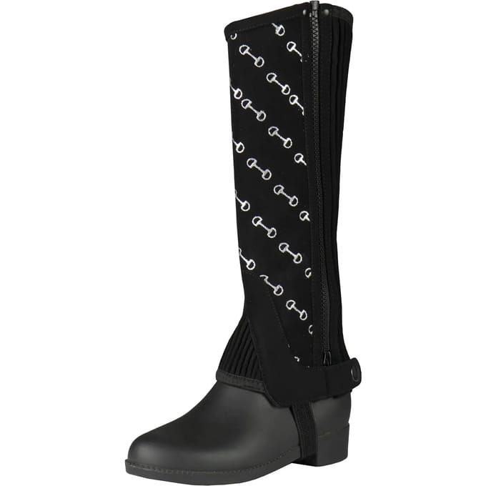 Geprinte mini-chaps voor kinderen Red Horse
