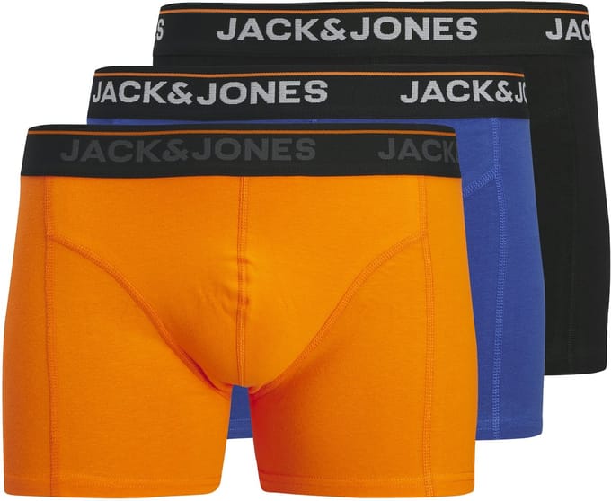JACK&JONES - JACTHEODORE SOLID TRUNKS 3 PACK PLS - Jongens - Onderbroeken