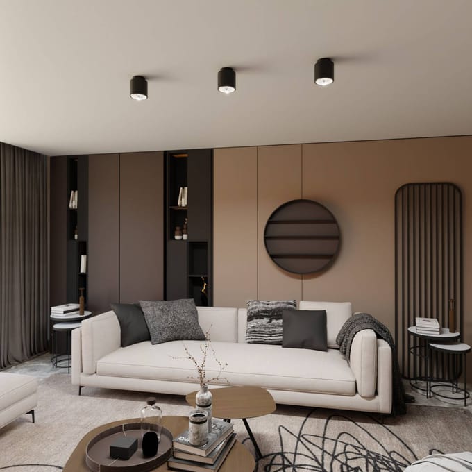 NANO 1 Zwarte Hanglamp LED - Stijlvol Minimalistisch Design