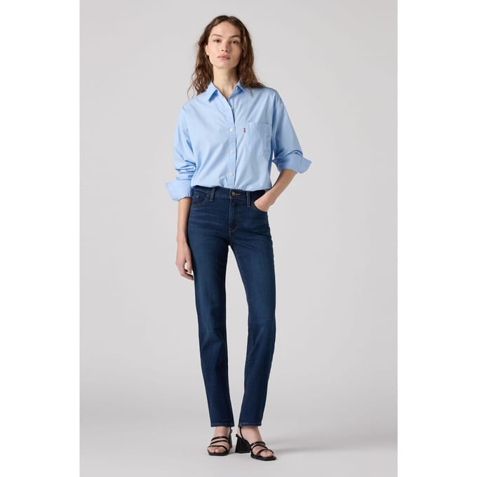 Levi's 312™ Shaping Slim Jeans Dark Indigo Größe: W25L32 | Slim Jeans Outlet | Damen | Blau