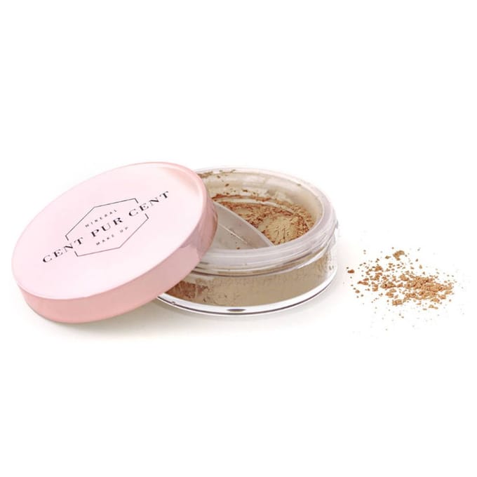 Cent Pur Cent Loose Mineral Foundation 6.0 - 100% mineral - SPF 20 - Huidvriendelijk - Natuurlijk