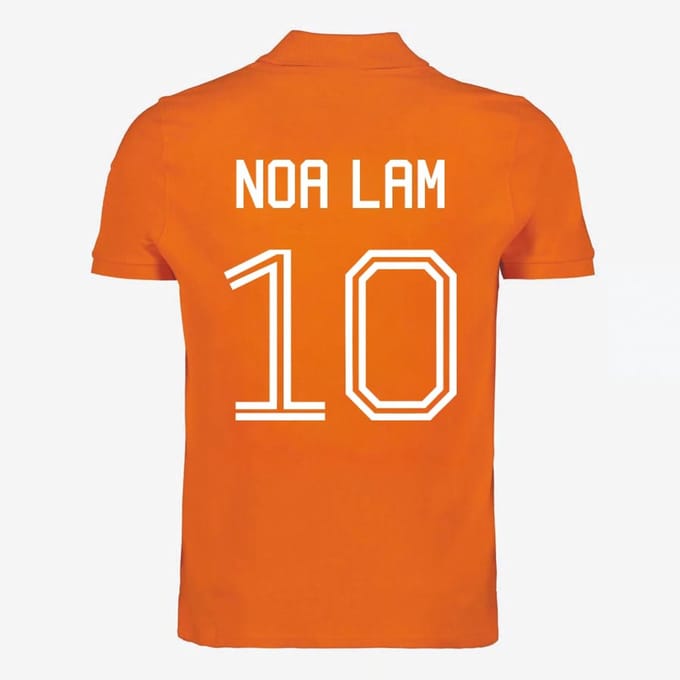 Oranje WK-EK Polo Shirt - Noa Lam L