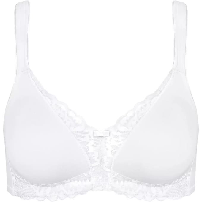 Triumph - Maat C90 - Modern Lace+Cotton N Vrouwen Beha - WHITE
