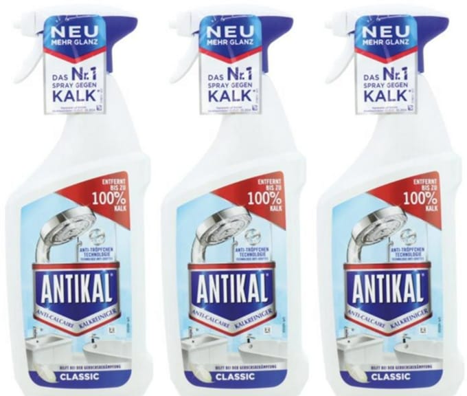 Antikal Original Spray - Om Tot 100% Kalkaanslag Te Verwijderen 3 x 750 ml
