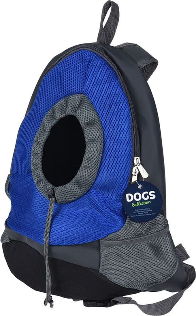 Dogs Collection Draagtas Honden - Hondenrugzak - Blauw