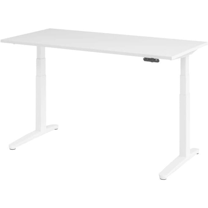 XBHM 16 WW | Bureau - Wit 160 x 80 Tafelhoogte I Elektrisch in hoogte verstelbaar