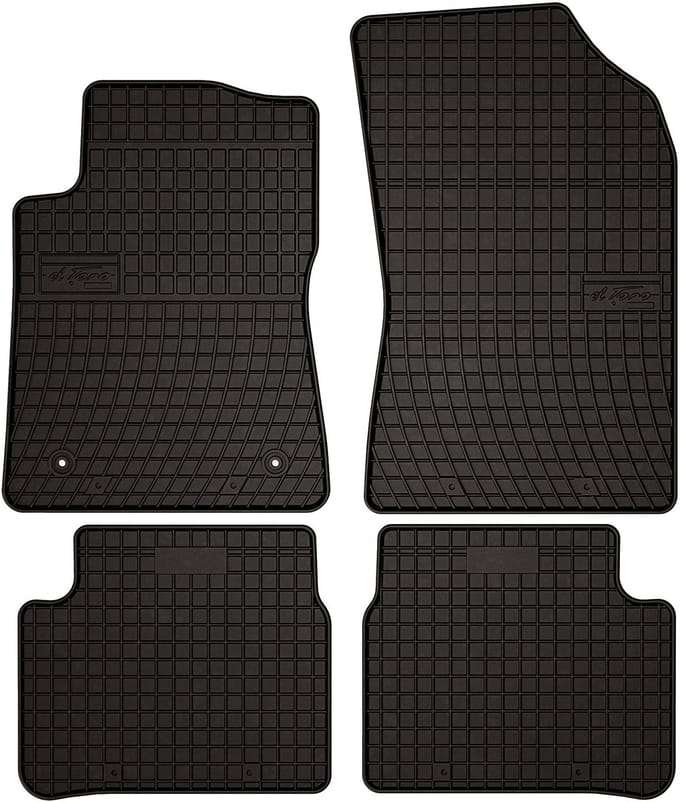 Wielganizator SolidPRO Serie - Rubber Auto Mats - Citroen C3 III - Zwart - Pasvorm