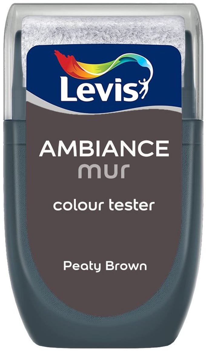 Levis - Muurverf Kleurtester Mat Mix - Peaty Brown - Mengverf - 30 Ml