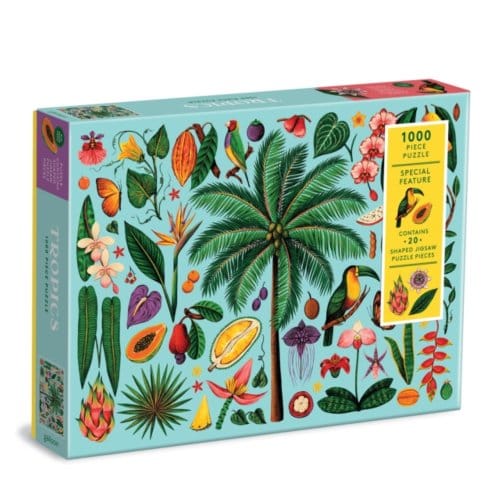 Tropics 1000 Piece Puzzle With Shaped Pieces - Galison