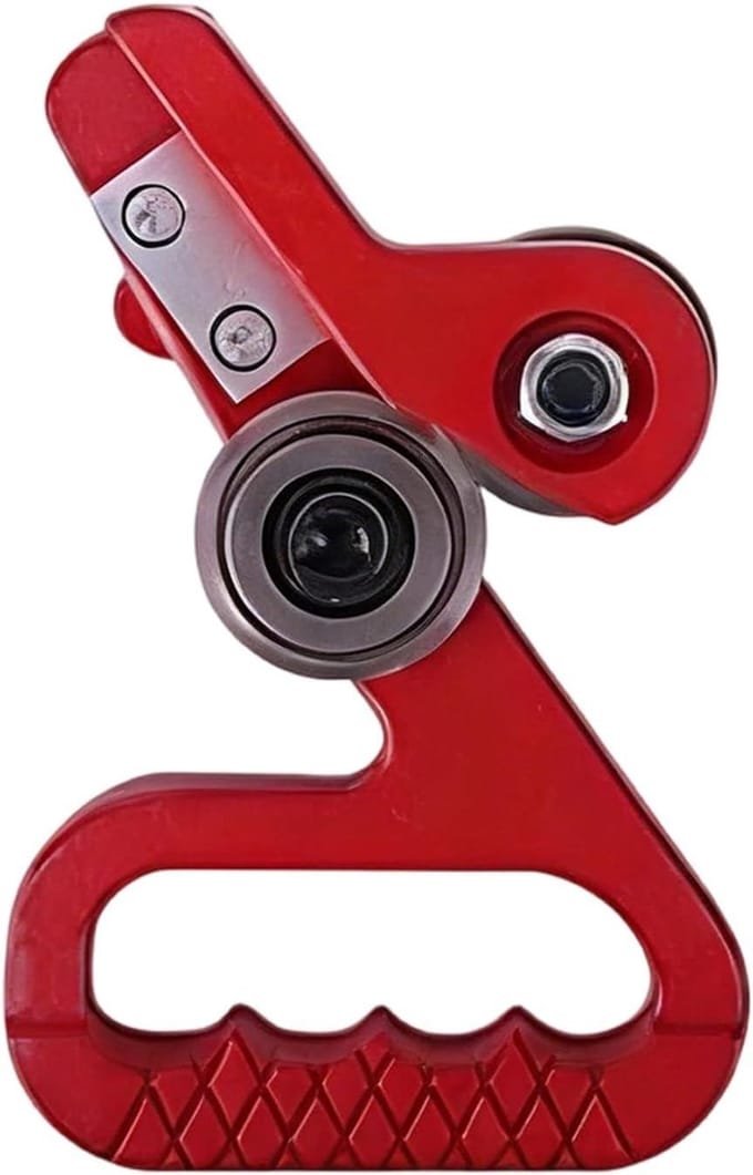 Metaalplaat Snijder - Metaalschaar Handgereedschap - Metaal Bewerken - Gladde Snijkanten - 19.6 cm - Rood