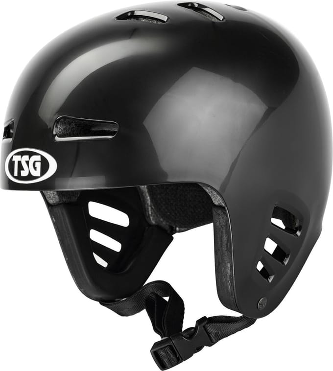 TSG Dawn Flex Solid Color Helm zwart