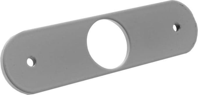 Aluminium afdekplaat voor mini-E espagnoletslot