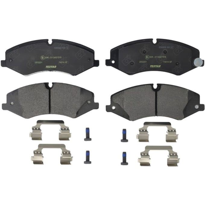 Remblokset TEXTAR 2502201, voor