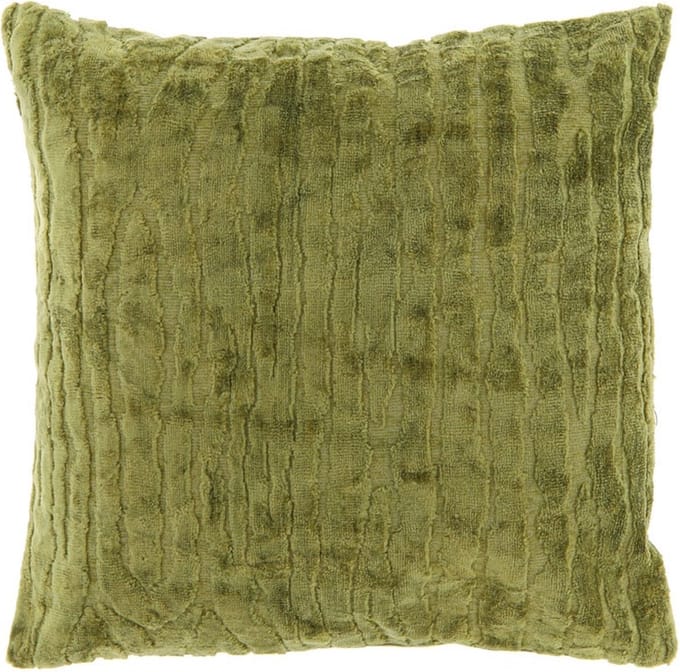 D- Unique Living - Kussen Dovi 45x45cm Moss Green
