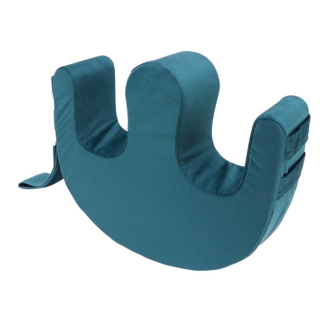 Bedlegerige Patiënt Draaiinrichting Multifunctioneel U-vormig Draaikussen met Bandageflanel gray
