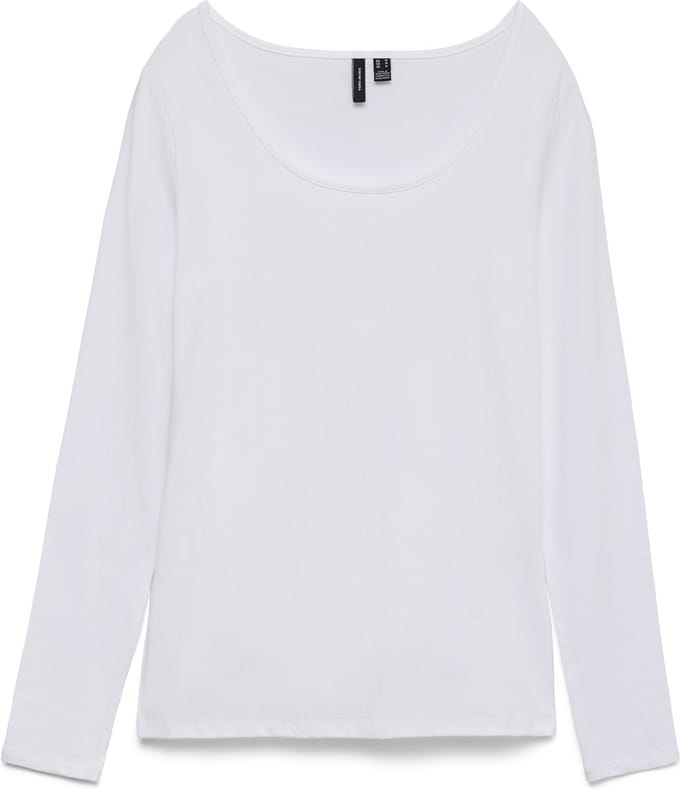 Vero Moda VMMAXI MY LS SOFT UNECK NOOS Dames T-shirt - Maat S