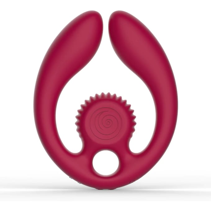 SVibe - GIZI Duo - Dual Couples Stimulator - Burgundy