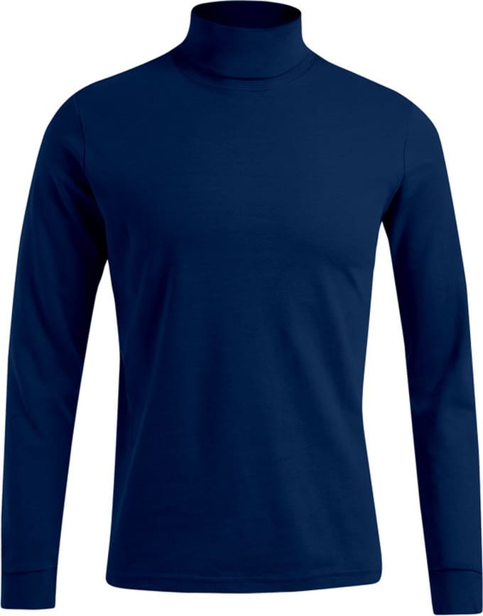 Promodoro Men´s Turtleneck-T Long Sleeve E3407 - Navy - S