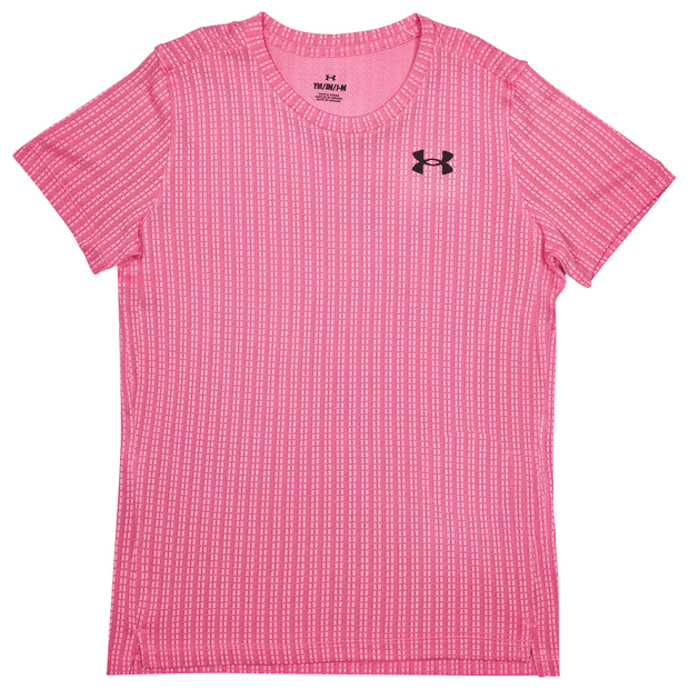 Under Armour Tech T-shirts Kinder - Roze - Maat 149 - 160 CM - Poly Jersey