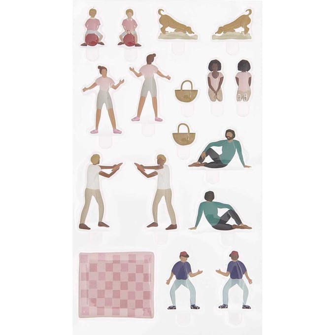 Rico Design Gel stickers "FIGURICO" - Park