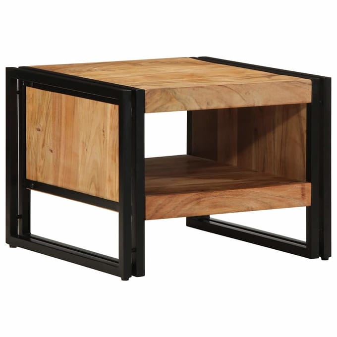 vidaXL - Salontafel - 50x50x38 - cm - massief - acaciahout