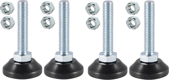 Evolar Evo-cover Rubberen Opstelvoetjes 10CM set 4 stuks