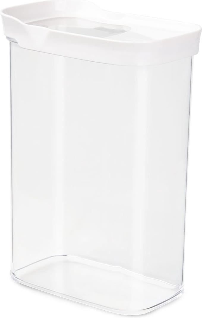 EMSA Optima Rechthoekig Container 2,2 l Transparant, Wit 1 stuk(s)
