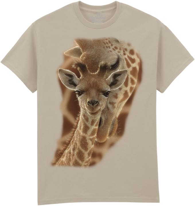 Newborn - Giraffe The Coloured House T-shirt M
