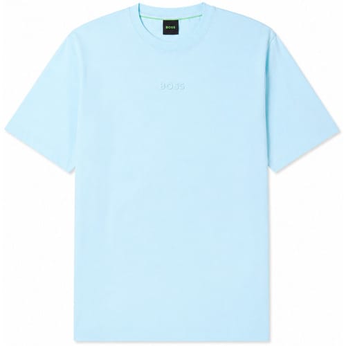 T-shirt Korte Mouw BOSS Tee 10 T-Shirt Light Pastel Blue