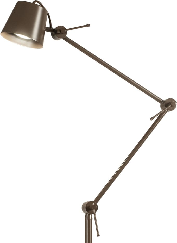 Lumidora Vloerlamp 74800 - SYDNEY - GU10 - Bruin - Metaal