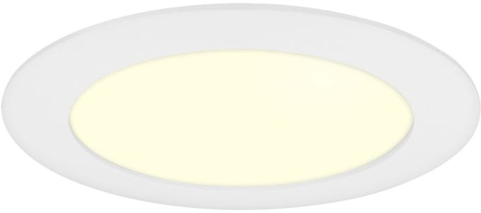 Yphix LED Downlight Premium Line 18cm wit 11W 3000K IP44 dimbaar - Energieklasse: -