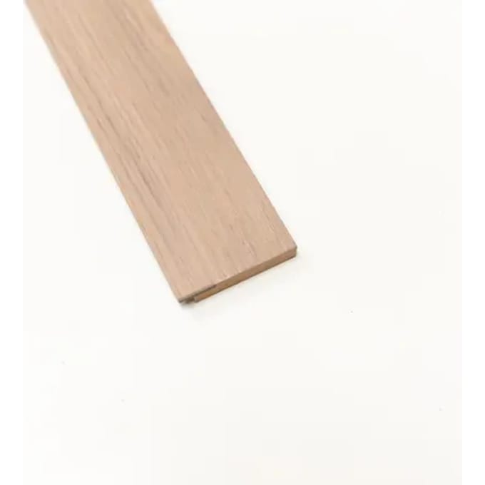 Decomode Muurplint Aqua Large Flores - Mdf - Folie - 240cm - 12x60mm