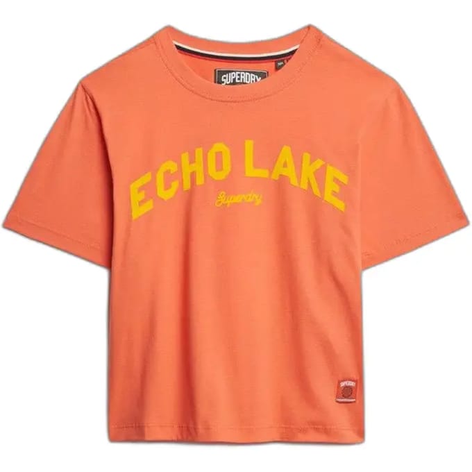 Oversized en rechte T-shirt voor dames Superdry Location