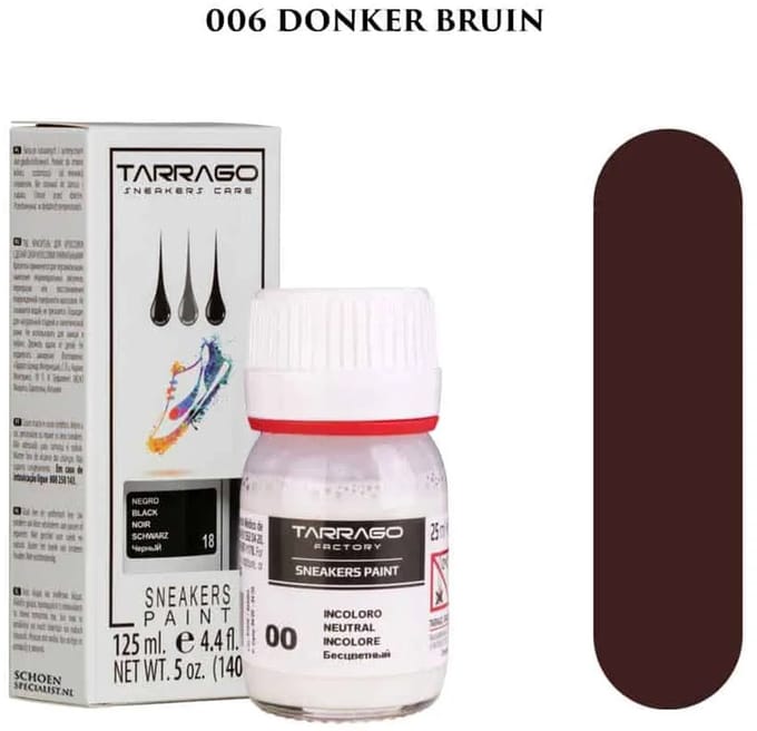 Tarrago Sneakers Paint 25ml - 006 Donker bruin