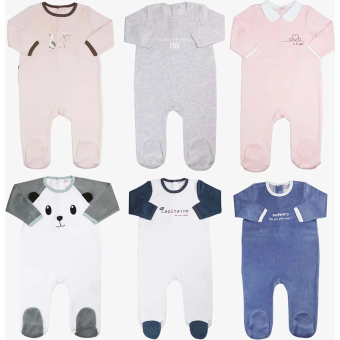 Baby pyjama Trois Kilos Sept (x6)