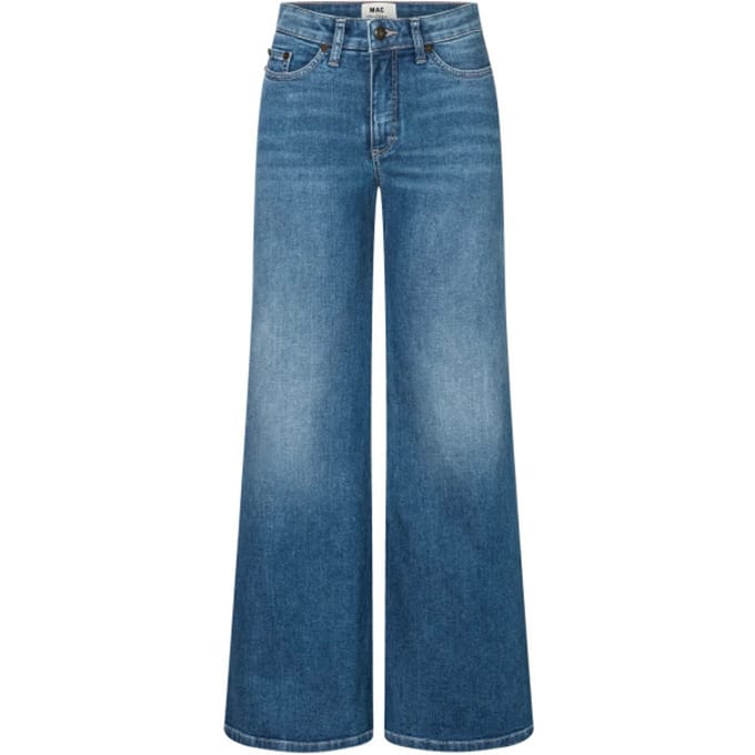 flared fit jeans in 5-pocketmodel