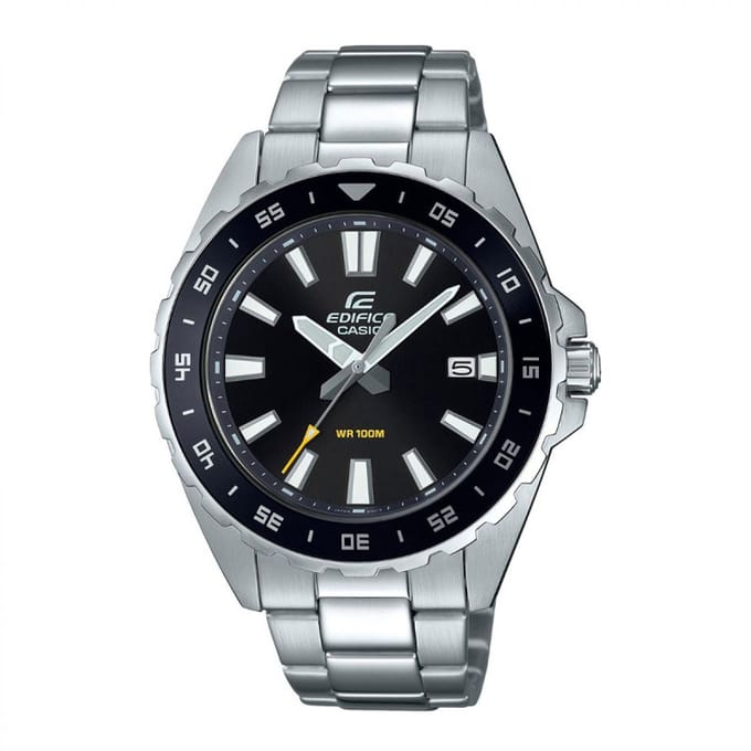 Casio Edifice EFV-130D-1AVUEF Heren Horloge 47mm WR 100mt